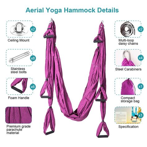 Aerial Yoga Hängematte Yoga Schaukel Air Kaufland de