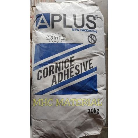 Jual Compound Gypsum Aplus Kg Cornice Adhesive Kompon Compon Gipsum