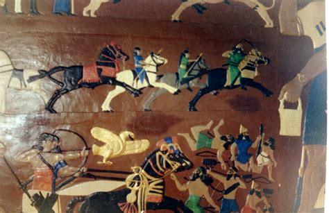 Possible Depiction Of Battle Of Kadesh Conflict Date The Battle Of