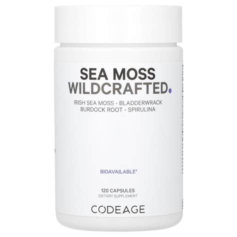 Codeage Sea Moss Wildcrafted Capsules