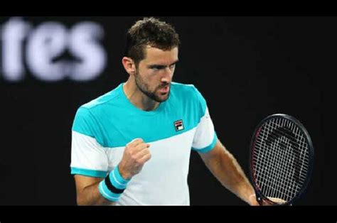 Marin Cilic Es Finalista Y Se Trepa Al Podio Del Tenis Mundial El