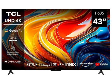 Ripley SMART TV TCL LED UHD 4K 43 43P635