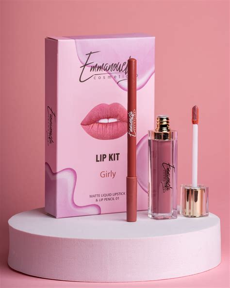 Lip Kit Girly” Emmanouela Cosmetics