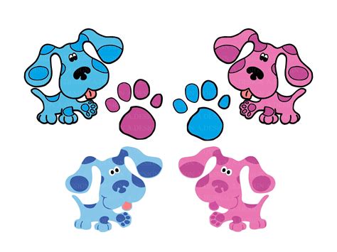 Blues Clues Svg Bundle Dog Blue Svg Nick Jr Svg Blues Etsy