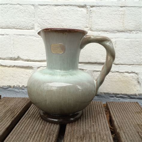 Vintage West German Carstens Tonnieshof Ceramic Pitcher Vase Jug