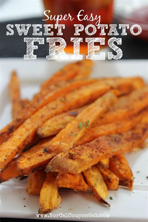 Super Easy Sweet Potato Fries Recipe