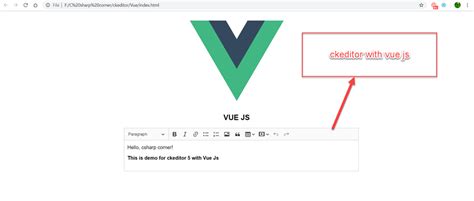 Implement Ckeditor With Angular React And Vuejs