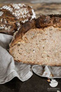 Brot 133 Vollkorn Sauerteigbrot Mit Sonnenblumenkernen