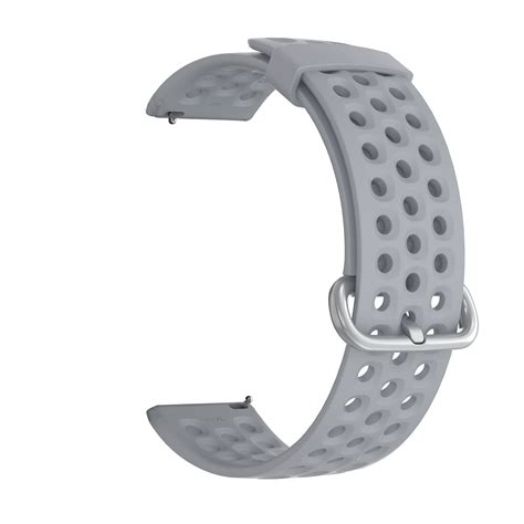 Klockarmband Silikon 22 mm Grå L Samsung Galaxy Watch 46 mm Watch 3 45