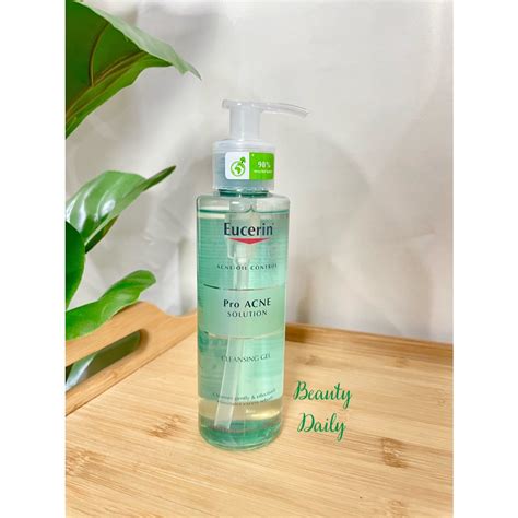 Exp2024 Eucerin Pro Acne Solution Cleansing Gel 400 Ml เจลล้างหน้า