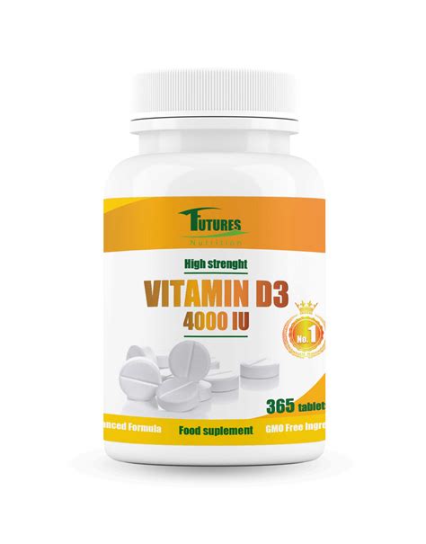 Vitamin D3 4000 Iu 365 Tabletten Futuresnutrition De