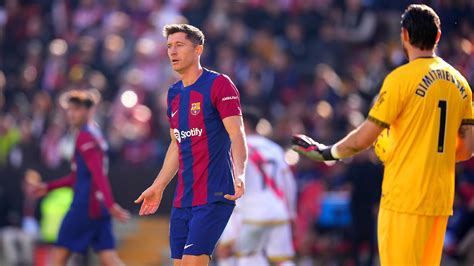 Liga Inconstant Le Fc Barcelone Tenu En Chec Sur La Pelouse Du Rayo