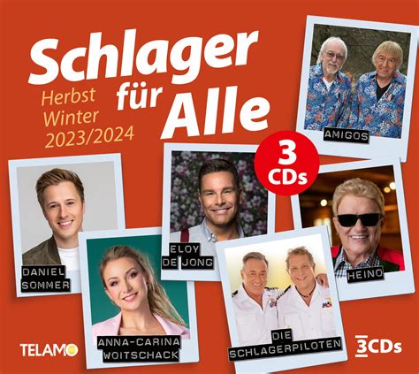 „Schlager für Alle – Herbst / Winter 2023/2024“ – vereint die