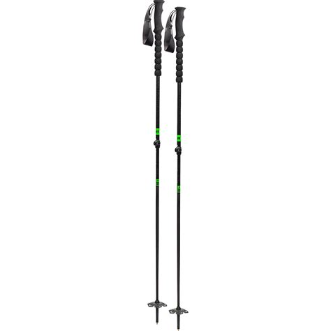 Armada Carbon Adjustable Ski Pole Black Ski Poles Ski