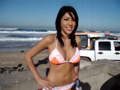 Sexy Latina Swimsuit Model Mariana In Mission Beach YouTube