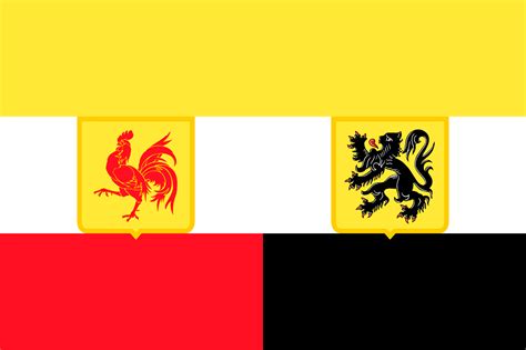 Austro-Hungarian-ized flag of Belgium (Wallonia and Flanders) : vexillology