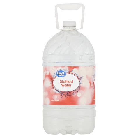 Great Value Distilled Water, 1 Gallon - Walmart Business Supplies