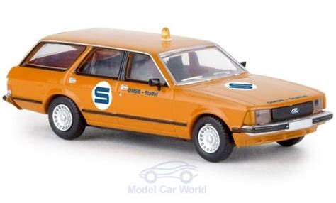 Diecast Model Cars Ford Granada 187 Brekina Mkii Turnier Blue 1978