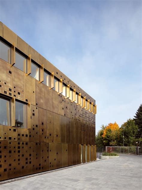 Metal Sheet And Panel For Facade Tecu Brass By Kme Architectural Solutions