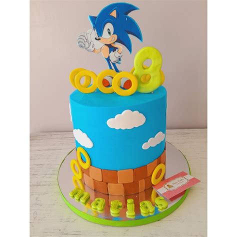 Top Imagen Pastel Sonic Fondant Abzlocal Mx