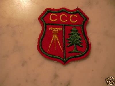Wwii Civilian Conservation Corps Ccc Patch Ww2 Insignia 42185102