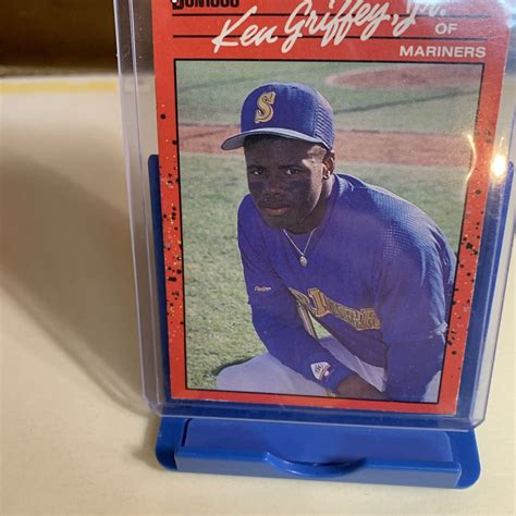 Donruss Ken Griffey Jr Multiple Misprint And Error Card