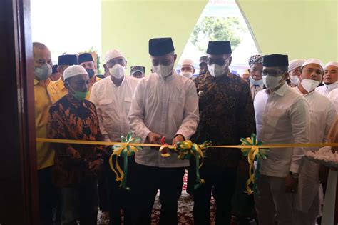 Resmikan Masjid Raya Al Musannif Di Tabuyung Musa Rajekshah