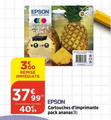 Promo Cartouches D Imprimante Pack Ananas Epson Chez Bi Icatalogue Fr