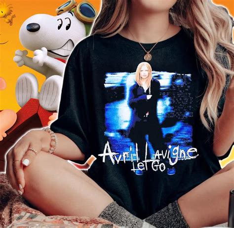 Avril Lavigne Let Go Album Cover Shirt T Shirt