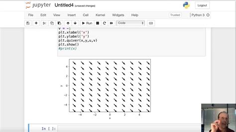 Creating Vector Field Plots In Python With Matplotlib Youtube