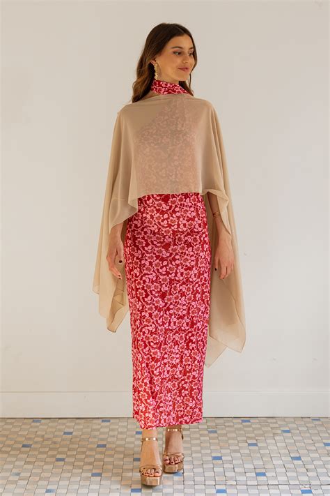 Capa Gasa Nude Colección Eventos