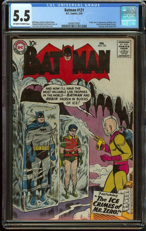 Comicsvalue Batman Cgc Ow W Pg Origin First Appear Mr