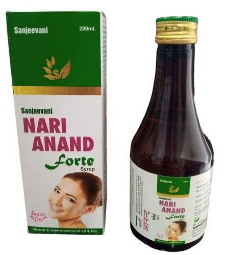 Sanjeevani Nari Anand Forte Syrup 200 ML At Rs 40 Bottle In Sas Nagar