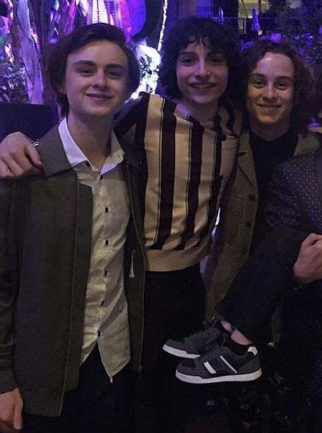 Finn Wolfhard Wyatt Oleff And Jaeden Martell It Cast Finn Movies