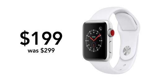 Blockbuster Deal: Cellular Apple Watch Series 3 for Just $199 [$100 Off]