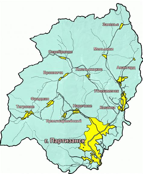 obshhie svedeniia  municipalnom okruge gorod partizansk primorskogo kraia administraciia