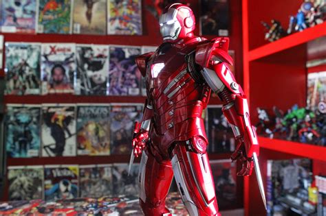Masterless Hot Toy Iron Man Silver Centurion Mark Xxxiii