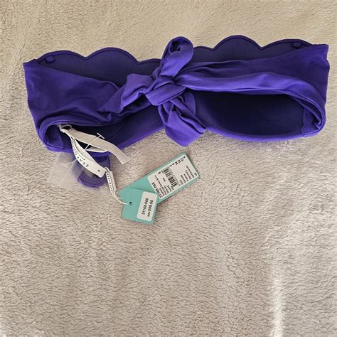 New Seafolly Bikini Set Purple Blue Colour Bottoms Depop