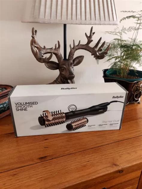 BABYLISS BIG HAIR Rotating BlowDry Hot Air Brush AS953U 50MM SMALL Brush 35 00 PicClick UK