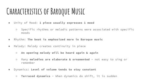 Baroque Music Part 4 Section 17 Ppt Download