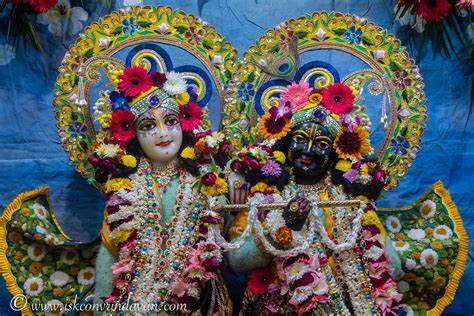 Iskcon Vrindavan Deity Darshan Dec A Photo On Flickriver