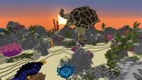 Coral Reef Survival Games Minecraft Map