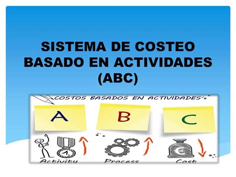 Sistema De Costos Basado En Actividades Abcejemplo Opciones De Ejemplo