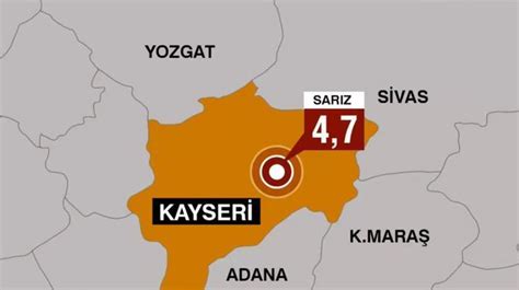 Son Dak Ka Haber Kayseri De B Y Kl Nde Deprem G Ncel Haberler