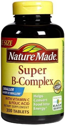 Amazon Nature Made Super Vitamina B Complex Tabs Ct Salud Y