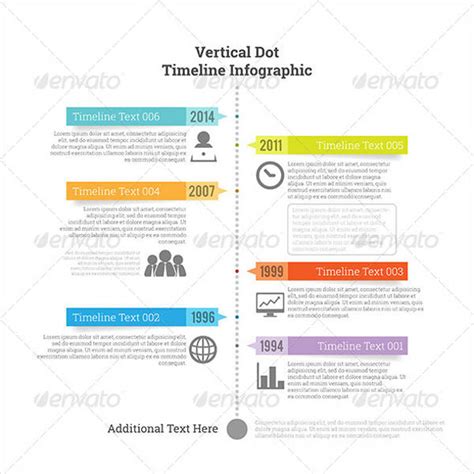 5+Vertical Timeline Templates