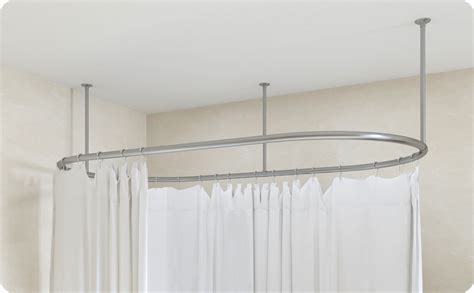 Oval Ceiling Mounted Shower Curtain Rods The Ultimate Guide To Elegant
