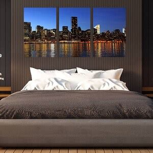 New York City Skyline Wall Art - Etsy