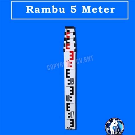 Jual Rambu Ukur 5 M Bak Ukur 5 Meter Mistar 5 Meter Di Lapak BNT