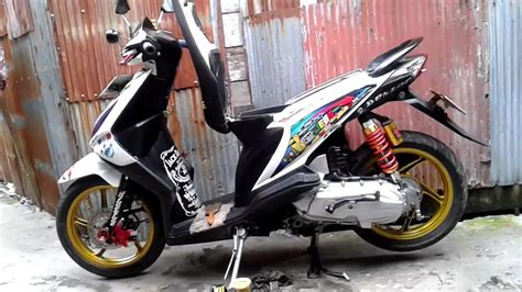 Ide Modifikasi Beat Karbu Biru Terkeren | Peleg Motor